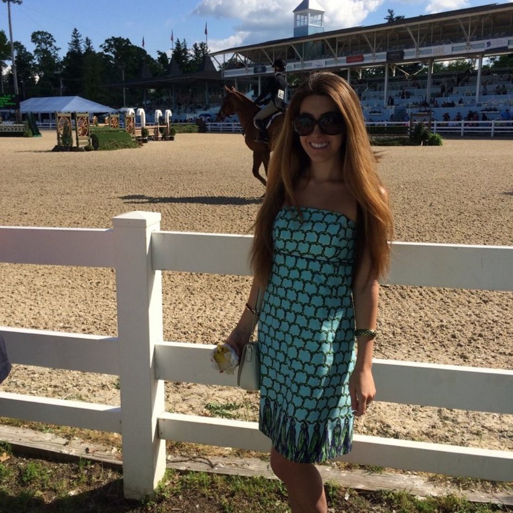 Lilly Pulitzer rope/tassel dress